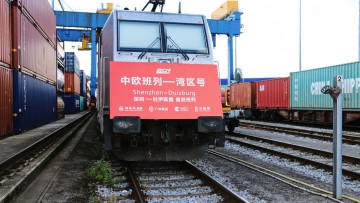 Neue Zugverbindung zwischen China und Duisburg 