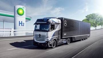 Daimler Truck und BP wollen H2-Infrastruktur aufbauen