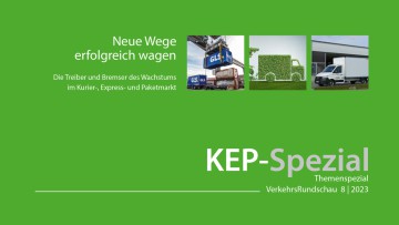 Titelbild "KEP-Spezial": Ein Sonderheft für Kurier-, Express- und Paketdienstleister.