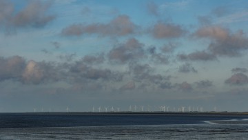 Windräder in der Nordsee