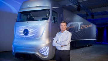 Daimler präsentiert Design des Future Trucks