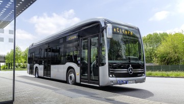 E-Busse: Daimler zeigt einen E-Citaro auf der E-Bus-Konferenz