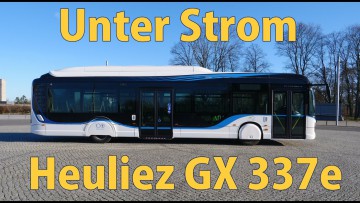Der Elektrobus Heuliez GX 337e - Französisch unter Strom