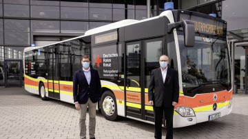Mercedes-Benz Citaro für den Transport von Covid-19-Patienten
