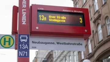 Wien: Digitale Infosäulen für besseren Fahrgastservice
