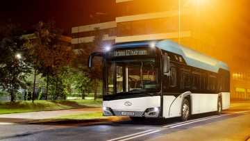 ÖPNV: Solaris liefert Brennstoffzellenbusse nach Frankfurt