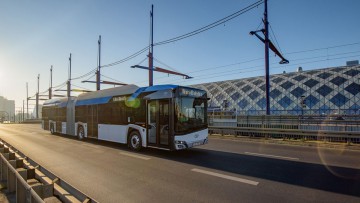 Acht Elektrobusse für Stettin
