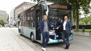 Hamburg: Quartiersbus im Test