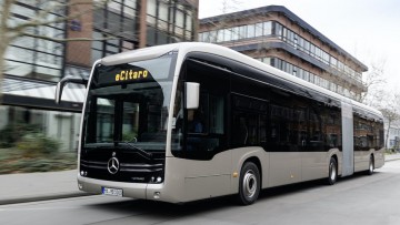 Messen: Daimler zeigt einen E-Citaro auf der Bus2Bus