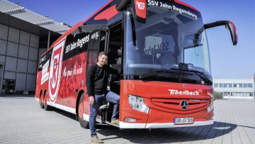 Mannschaftsbusse: Ein neuer Tourismo für Jahn Regensburg