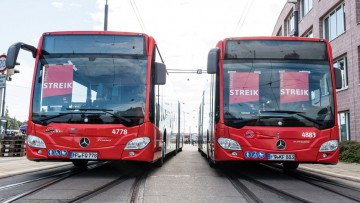 Baden-Württemberg: Sechste Verhandlungsrunde in Bus-Tarifkonflikt geplant