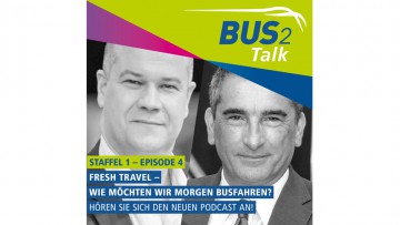 Podcast über das Busreisen von morgen