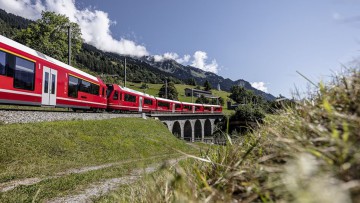 Touristik: Weltrekordversuch der Rhätischen Bahn