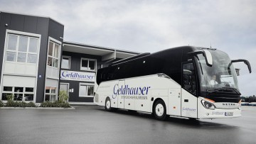 Reisebusse: Geldhauser übernimmt drei neue Setra-Busse