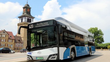 ÖPNV: Brennstoffzellenbusse im Landkreis Heilbronn 