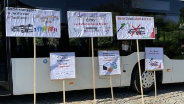 Verdi: Gewerkschaft sieht in Protest der Busunternehmen keinen Streik