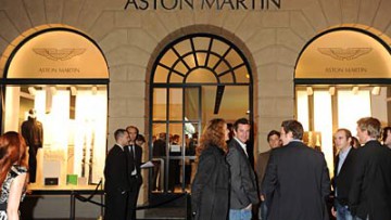 VIP-Party Aston Martin Store München