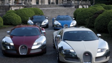 Bugatti Type 35 und Veyron