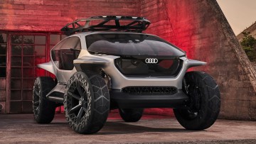 Audi AI:Trail quattro: Eine Glaskuppel fürs Gelände