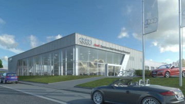 Bad Homburg/Oberursel: Marnet-Gruppe baut neues Audi-Zentrum
