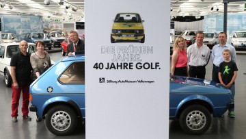 Sonderausstellung 40 Jahre Golf 