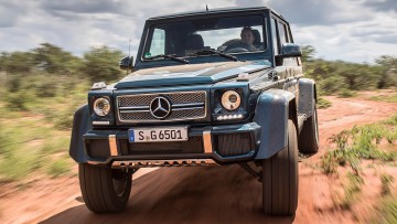 Fahrbericht Mercedes-Maybach G 650 Landaulet: Der König von Afrika