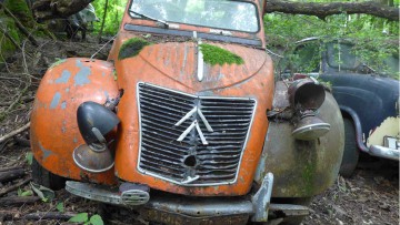 Ein Friedhof für Oldtimer