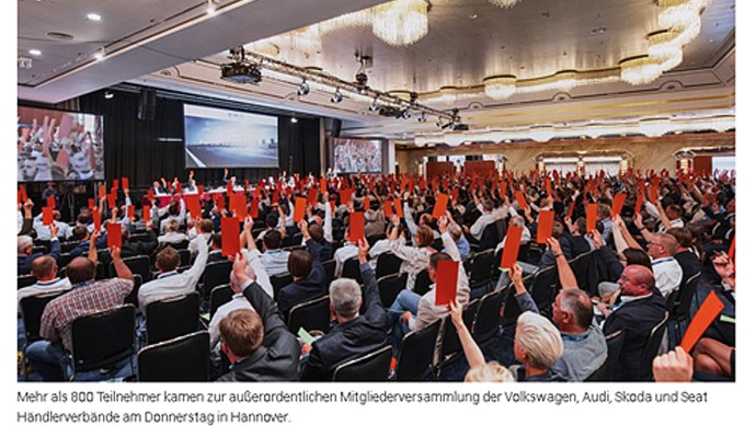 HB Mitgliederversammlung VW-Händlerverbände