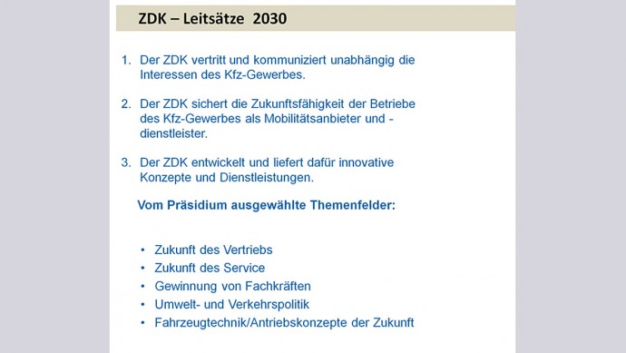 HB ZDK-Leitsätze 2030