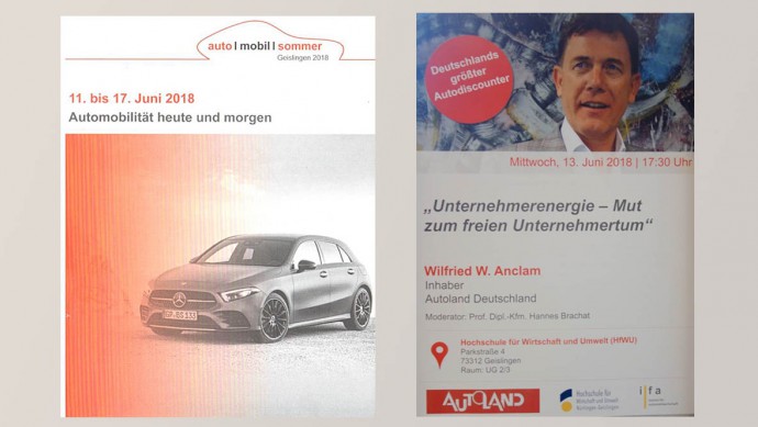 Wilfried Wilhelm Anclam beim Geislinger Automobilsommer 2018