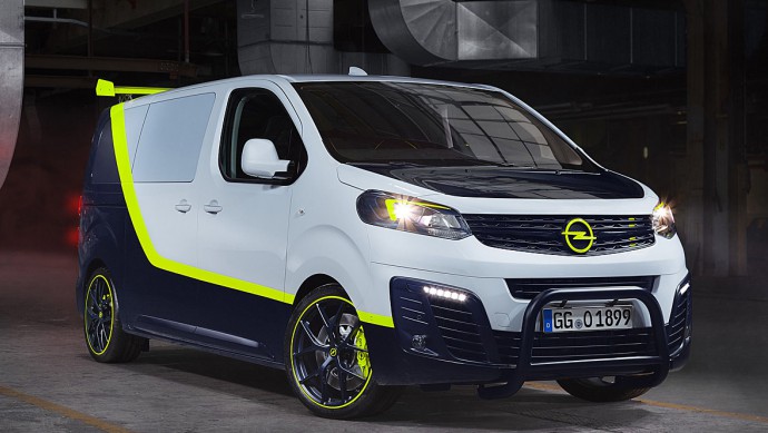 Opel-Konzeptfahrzeug O-Team Zafira Life