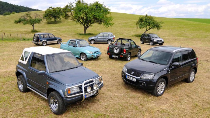 50 Jahre Suzuki Offroader