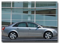 Modelljahrgang 2004 des Audi A4 beim Händler