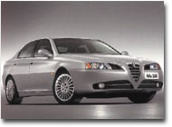 Alfa Romeo 166 mit neuem Gesicht
