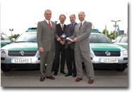 Polizei in Baden-Württemberg fährt VW
