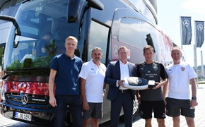 Neuer Mannschaftsbus für VfB Stuttgart