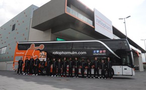 Neue Setra-Busse für verschiedene Mannschaften