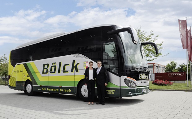 Kleiner Setra für das Busunternehmen Bölck
