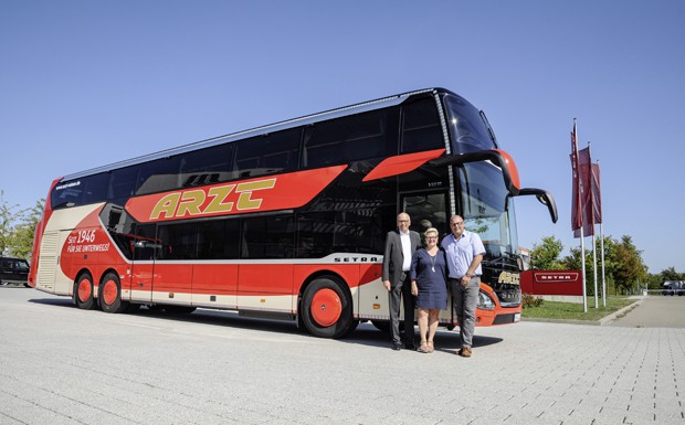 Setra Doppelstockbus für Arzt Omnibusverkehr