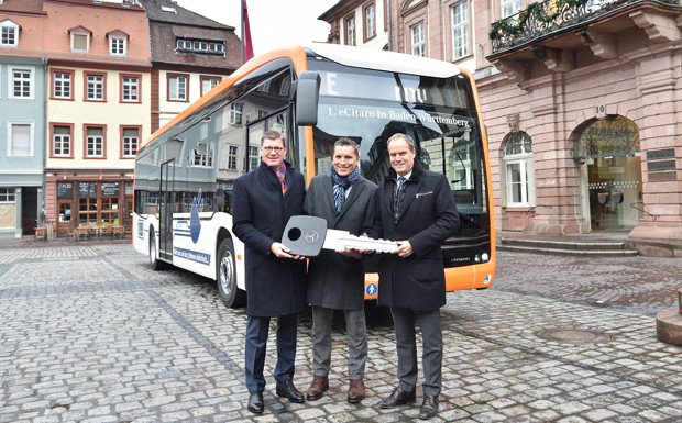 Vollelektrische Stadtbusse für Mannheim und Heidelberg