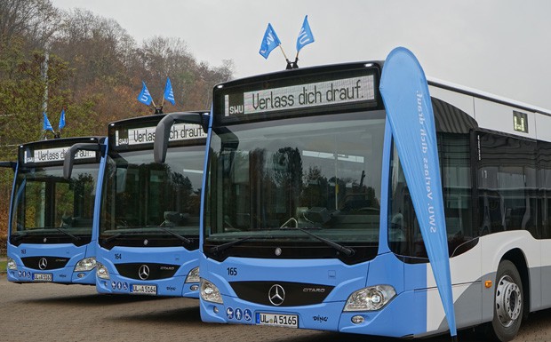 SWU: Hybridbusse im Ulmer Nahverkehr
