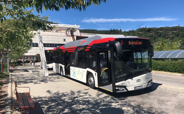 Solaris: Fünf Urbino 12 electric für Kristiansand