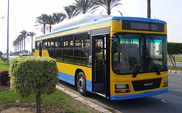 122 CNG-Stadtbusse von MAN für Kairo