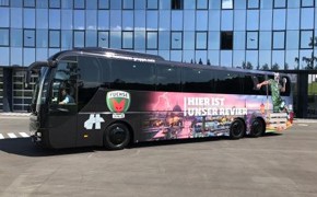 MAN: Neuer Mannschaftsbus für die Berliner Füchse