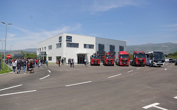Neues MAN Truck & Bus Center in Montenegro