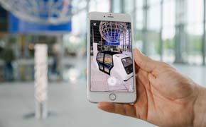 Neue Augmented-Reality-App in der Autostadt