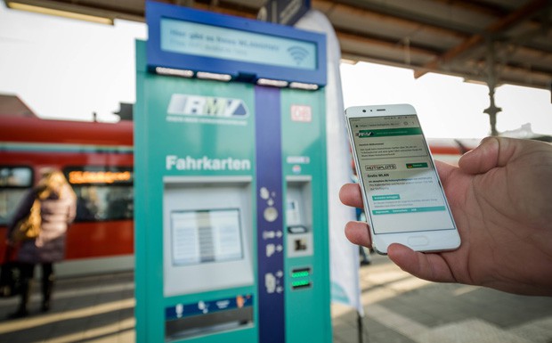 Fahrkartenautomaten werden zu Wlan-Hotspots