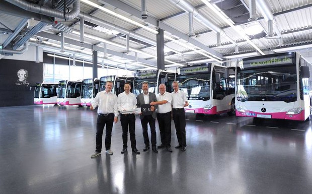 Sieben neue Busse für den Regionalverkehr Hameln-Pyrmont