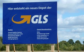 GLS Germany baut neues Depot 