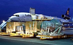 Fracht-Flugzeug der Lufthansa abgestürzt